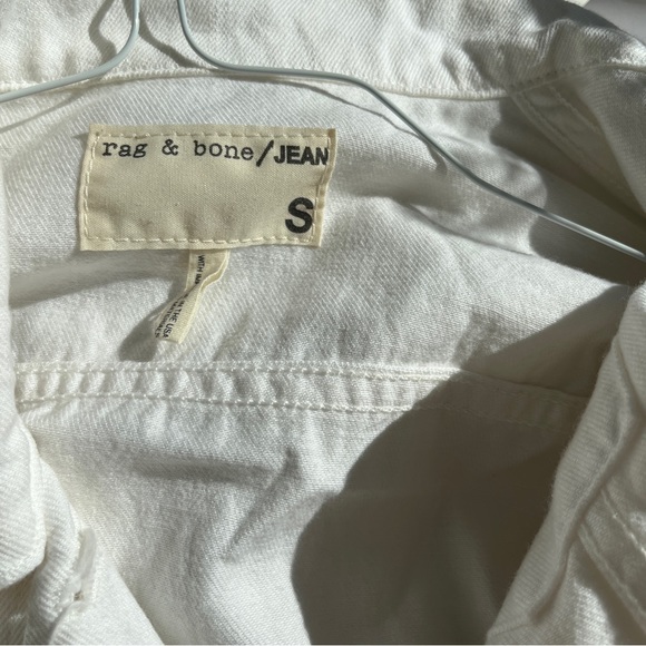 Rag & bone white denim jacket - Picture 5 of 8
